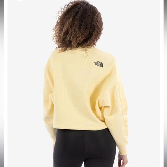 The North Face Cropped Draw Cord Crewneck Sweatshirt - Picture 3 of 6